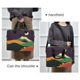 thumbnail image 6 of FORMRS 16" Laptop Bag Carrying Sleeve Case with Handle Travel Shoulder Briefcase, Purple Mountain, 6 of 8