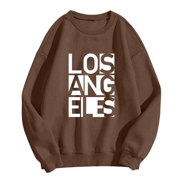 PENGXIANG Femmes Mode Sweat-Shirts Cou Pull Mignon à Manches Longues Tops Sweat à Capuche