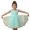 Light Green, variant on HUANBAI Girls' Dress Backless Design With Bowknot Style For And Parties Elegant And Comfortable Princess Maxi Dress 100