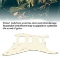 thumbnail image 3 of Guitar Pickguard,Durable PVC Plastic Front Plate Panel Cover Electric Guitar Guard Scratch Board Instrument Accessories, 3 of 8