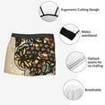thumbnail image 5 of Kdxio Men's Boxer Briefs with Bees and Apiary Print - Comfortable and Breathable Underwear for Everyday Wear, 5 of 7