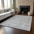 thumbnail image 6 of Addison Rugs Mayfield Washable Transitional Panel Gray Rectangle Rug, 3' x 5', 6 of 6