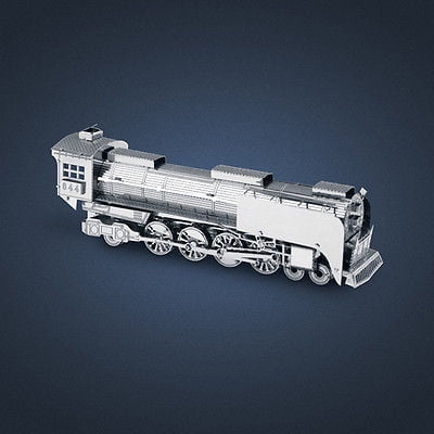 Metal Earth Steam Locomotive 3D Metal  Model + Tweezer  010336