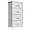 Light Gray, variant on Dextrus Chest 4 Drawers Bedside Dresser Furniture Organizer for Bedroom Office, Dark Gray