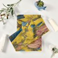 thumbnail image 6 of 3 Piece Bath Towels Set Bath Towel, Hand Towel and Face Towel for Bathroom, Gym, Hotel Bluebird Surrounded by Flowers, 6 of 8