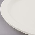 thumbnail image 5 of Soro Essentials- Set of 24 Ceramic 9-1/2" American White Empress Narrow Rim Plate Ivory Color- Rolled Edge China Plate Dinner Plates Serving Dishes for Dinner and Salad Perfect for Restaurant, 5 of 5