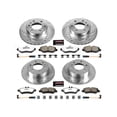thumbnail image 3 of PowerStop Front and Rear Z36 Truck & Tow Carbon-Fiber Ceramic Brake Pad and Drilled and Slotted Rotor Kit Fits: DODGE MERCEDES-BENZ Select Models K6235-36, 3 of 9