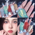 thumbnail image 1 of Ice Cube Liquid Eyeshadow Diamond Glitter Eyeshadow Pearlescent Lying Silkworm Cheekbone Brightening Makeup Color Highlighter04 He Qiyong unisex, 1 of 1