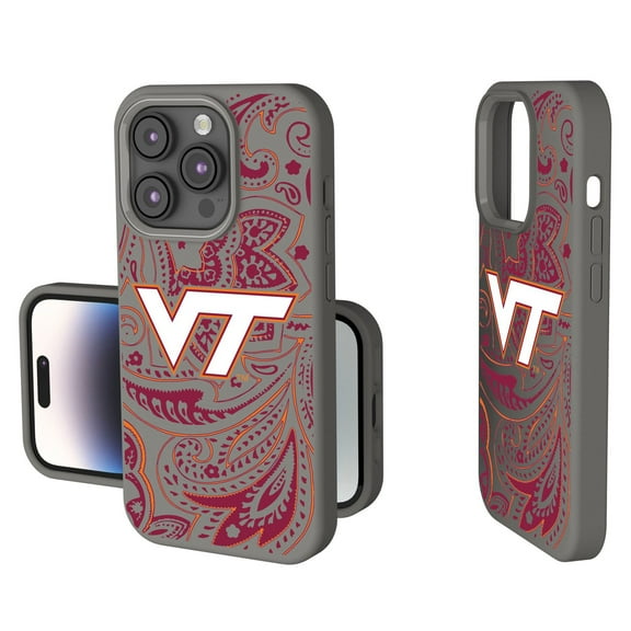 Virginia Tech Hokies Paisley iPhone Soft Touch Case