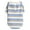 Blue, variant on DOPI Pet T-shirt Stripe Pattern Keep Warm Polyester Autumn Winter Puppy Dog Blouse Clothes for Daily Wear