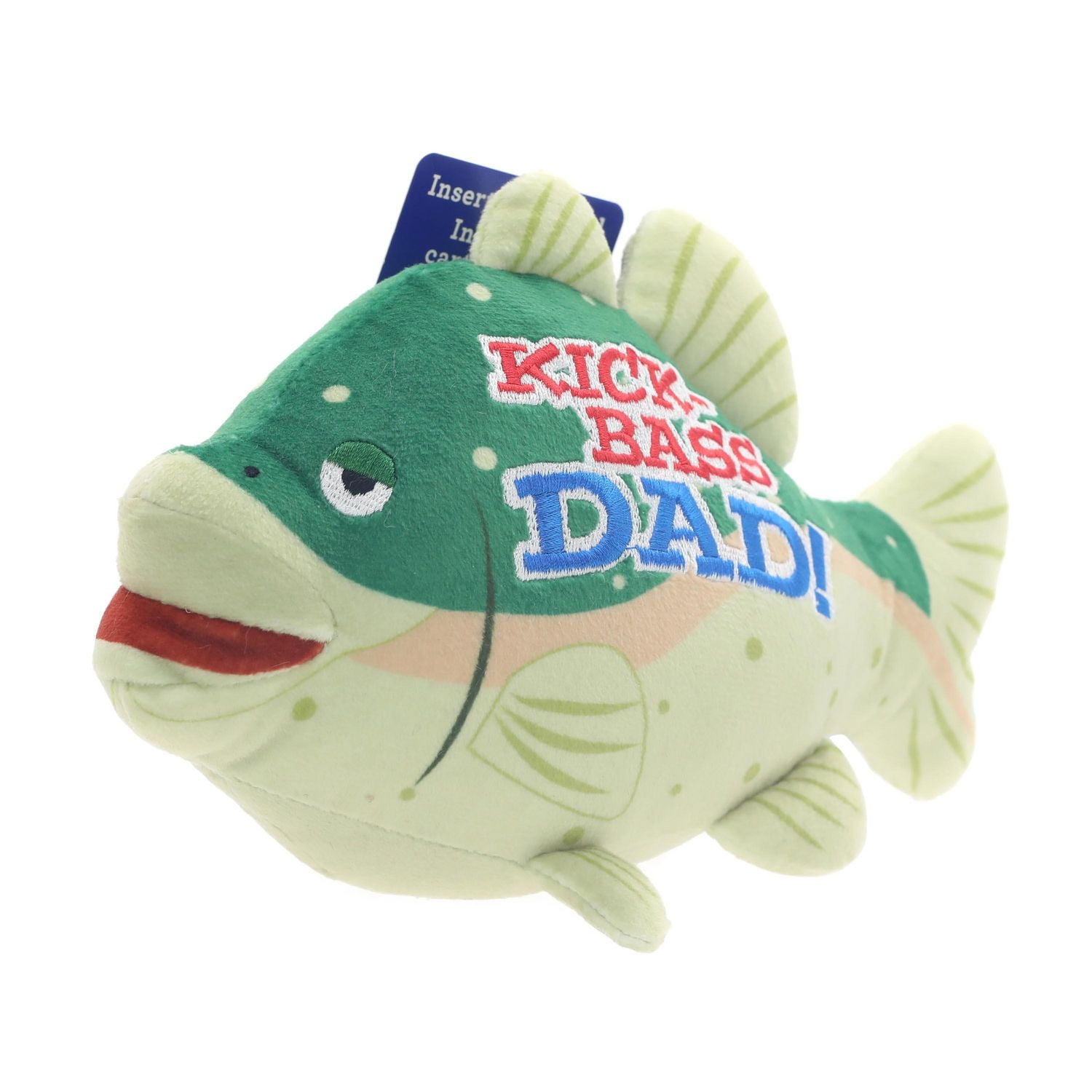 Father's Day Fish Plush with Gift Card Holder