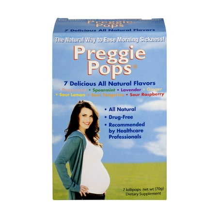 Three Lollies Preggie Pops - Assorted - 7 Lollipops