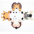 thumbnail image 3 of Elodie 3D Creative Cute Resin Cover Sticker Socket Protection Lion, 3 of 8