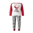thumbnail image 4 of EIMELI Pyjamas de Noël pour la Famille Imprimé Gingerbread Man, 4 of 11