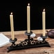 thumbnail image 1 of Portavelas romántico Candelabro Artesanía Velas cónicas de estilo vintage Velas de pilar Portavelas para de metal Decoración Accesorios de Baoblaze Portavelas, 1 of 8