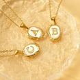 thumbnail image 5 of Loovee Jewelry Necklaces for Women 26 Letter Alphabet A-Z Pendant Necklace in Sterling Silver Birthday Jewelry Gifts, 5 of 7
