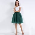 thumbnail image 5 of ZRBYWB Skirt For Women Carnival New Women Tulle Skirts Knee Length Long Adult Tutu Layered Short Prom Party Midi Skirt Holiday, 5 of 5