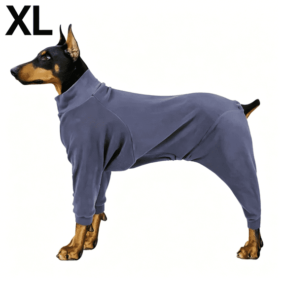 GASTROPOD 2026 New Dog Fleece Jacket Warm Winter Coat Four Legs Pullover for Medium Large Dogs, for Cold Weather, Outdoor Walks, Winter Activities, Pet Protection, Daily Use