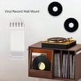 thumbnail image 3 of Soporte de Pared para Discos, 30 Juegos de Soporte para Discos de Acrílico Transparente Autoadhesivo, Estantes de Pared Flotantes Sin Taladro, Perchas de Almacenamiento de Pared, 3 of 7