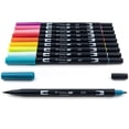 thumbnail image 3 of Art Markers Tombow 56189, bolígrafo de doble pincel tropical, paquete de 10, 3 of 9