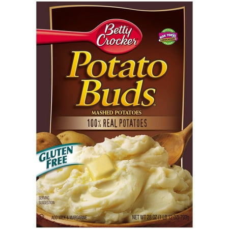 Betty Crocker Betty Crocker Mashed Potato Buds, 28 OZ (Pack of (The Best Twice Baked Potatoes)