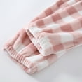 thumbnail image 4 of MRULIC pants for women Women's Casual Pajama Checkered With Pockets Pants Comfortable Plaid Lounge Loose Trousers women's pants Pink + XL, 4 of 9