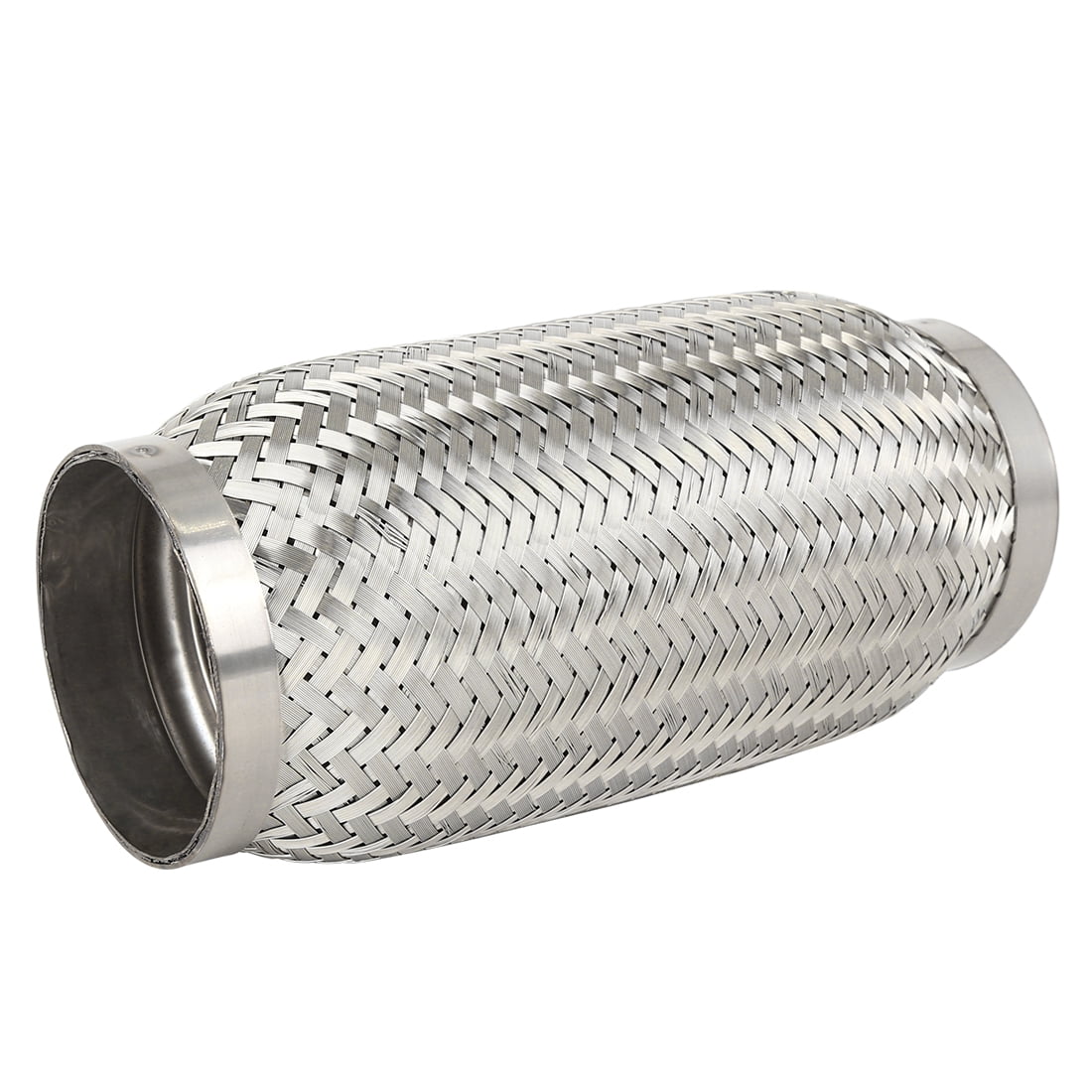 Car Exhaust Flex Pipe 2.95''x7.87'' Stainless Steel Braid Pipe Joint