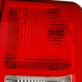 thumbnail image 6 of AKKON - Fits 2008-2013 Jeep Patriot Chrome Red Tail Lights Brake Lamps Pair Driver Left+Passenger Right, 6 of 7