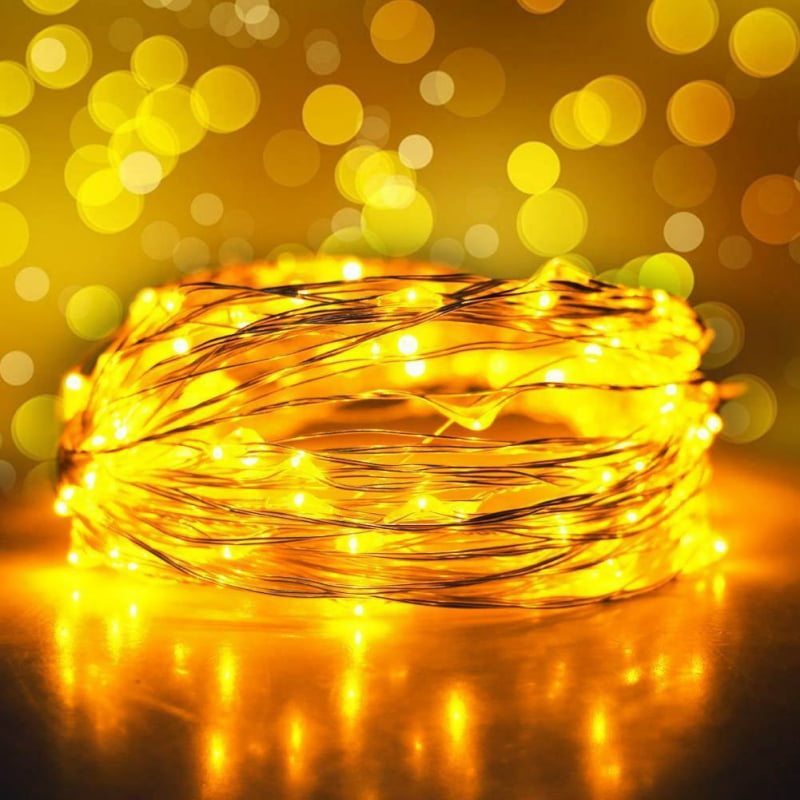 5-20M 50/100/200LED Copper Wire Party USB Twinkle LED String Fairy Lights Remote
