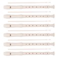 thumbnail image 1 of OULII 6Sets Beginner Friendly Soprano Recorder Flute with Cleaning Stick German Quality Beige, 1 of 8