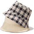 thumbnail image 7 of Kukuzhu Reversible Plaid Bucket Hats for Men Women Outdoor Spring Summer Fishing Fisherman Sun Cap Foldable, 7 of 7