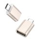 thumbnail image 1 of 1Pair USB C To USB Adapter USB3.2 Female to Type C Male Adapter Support Up To 10Gbps Speed Charging For Various Devices space silver, 1 of 5