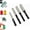 Silver 6+8+10+12mm, variant on 2-in-1 Hexagonal Shank Braising Dry Drilling Specialized Hole Opener,6/8/10/12/14/16mm Diamond Hole Saw Kit,Specialized Holes Opener for Bathroom Renovation and Masonry DIY (Gold 6+8+10+12+14+16mm)