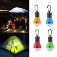 thumbnail image 2 of Lámpara para tienda de campaña, 4 paquetes de luces LED portátiles para tienda de campaña, gancho con Clip, luces de emergencia para huracanes, bombillas LED para acampar, 2 of 5