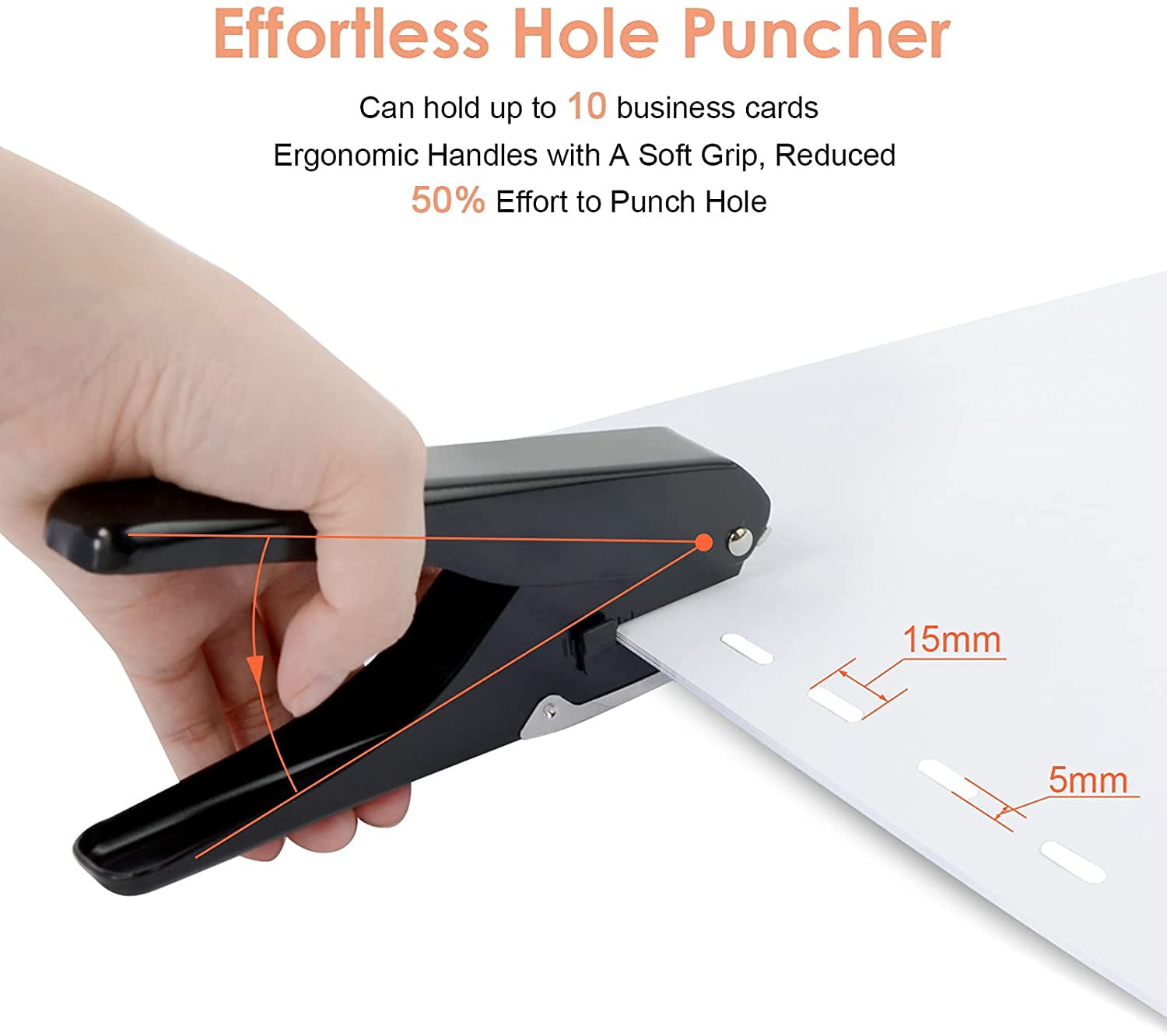 Versatile Slot Hole Puncher - Ideal for Employee Certificates, Passes, and  Various Papers 