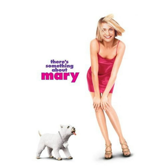 Theres Something About Mary Movie Poster 24x36 Art Poster 24x36 Multi-Color Square Adults AB Posters