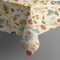 thumbnail image 4 of Pioneer Flower Floral Print Pattern Rectangle Tablecloth 60"x120", Waterproof Polyester Table Cloth, Wipeable Spillproof for Dining Camping Indoor Outdoor, 4 of 6