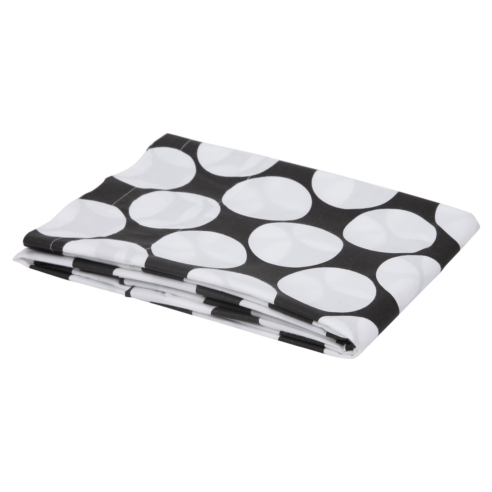 Bacati - Dots/Pin Stripes Large Dots Fitted Crib Sheet 100% Cotton Percale,  Available in Multiple Colors