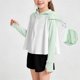 thumbnail image 1 of Chaquetas y abrigos casuales con capucha de manga larga para niños Chaqueta de protección solar con cremallera de manga larga para niños Ropa de protección solar para exteriores para niños de tallas m, 1 of 9