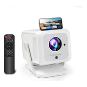[Auto Focus & 1080P Native] Magcubic 8K&4K Full HD Mini Projector With WiFi 6 & BT 5.4, 420 ANSI Lumens Brightness, Built-in APPs Auto Keystone for Outdoor & Home Theater Portable Projector HY310X