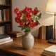 thumbnail image 5 of Plantas Verdes Artificiales De Plástico 1 unidad de arreglos florales artificiales de plástico rojo para decoración de bodas y adornos del hogar. Rkxzt, 5 of 9