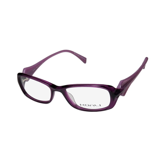 NEW KOALI 7006S WOMENS/LADIES DESIGNER FULL-RIM PURPLE / LILAC FRAME DEMO LENSES 49-16-135 EYEGLASSES/SPECTACLES