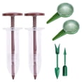 thumbnail image 1 of Disseminators for Precise 6 PCS Mini Spreader Upgrade Mini Sowing Dispenser Handheld Dibber Widger Set for Tiny Seedlings 6PCS, 1 of 7