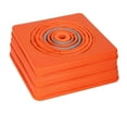 thumbnail image 4 of Hyper Tough, Collapsible Reflective Emergency Safety Cone, Traffic Cone, 3 Pack, Plastic, 4 of 13