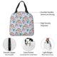thumbnail image 4 of Fotbe Unicorn DoingYoga Bolsa Térmica con Estampado y Forro de Aluminio Grueso Bolsa de Almuerzo con Bolsillo Frontal para Hombres y Mujeres, Ideal para Trabajo, Escuela, 4 of 8