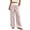 Pink #19, variant on Y2k Pants for Women Wide Leg Comfy Y2k Pants Drawstring High Waist Trendy Goth Vocation Trousers Lightweight Color Blocking Causal Streetwear Camel M