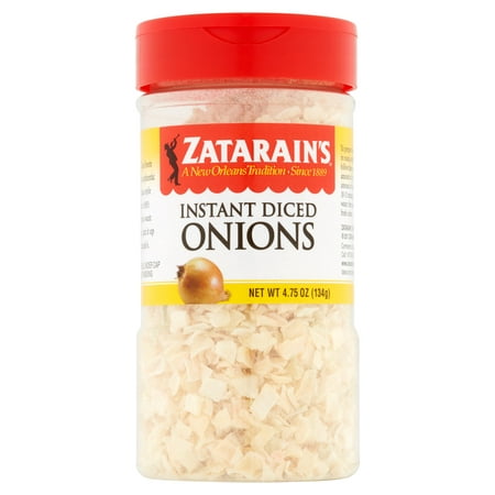 (3 Pack) Zatarain's Diced Onions, 4.75 oz (Best Onion For Chili)