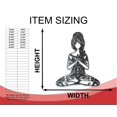 thumbnail image 2 of Custom Metal Meditation Wall Art - 14 Color Options 46, 2 of 5