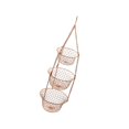 thumbnail image 1 of Destyer 3-Tier Fruit Vegetable Basket Stylish and Practical Kitchen Organizer Copper 1Set, 1 of 6