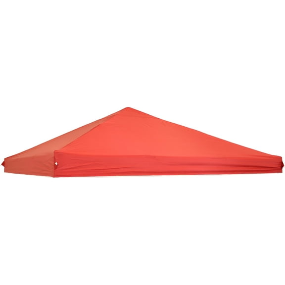Sunnydaze 12' x 12' Red Solid Standard Pop-Up Canopy Shade